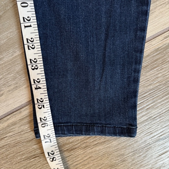 Democracy “Ab”solution Jegging Jeans Size 14 Dark Indigo Stretch - Picture 3 of 8